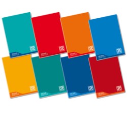 Maxiquaderno One Color Linea Blu f.to A4 100gr 18+1 - 5mm+ Blasetti - Conf da 6 pz.