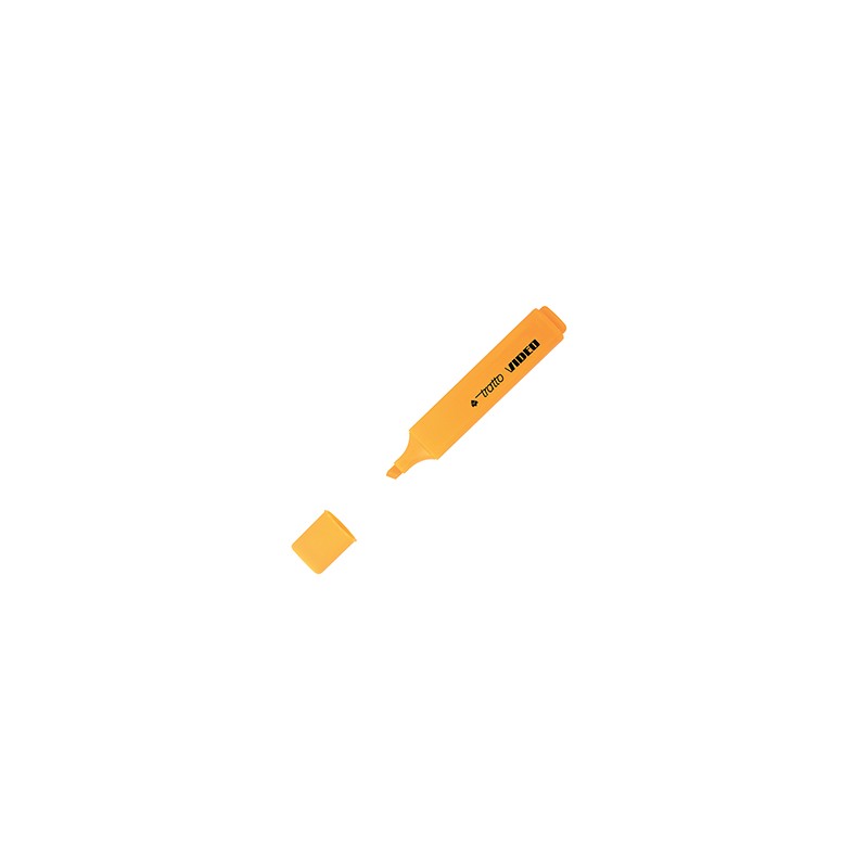 Evidenziatore Tratto Video Pastel arancione - Conf da 12 pz.