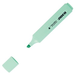 Evidenziatore Tratto Video Pastel verde - Conf da 12 pz.