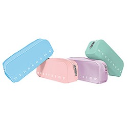 Bustina silicone Soft Touch 80x200x60mm colori assortiti pastel Monocromo Pigna - Conf da 12 pz.