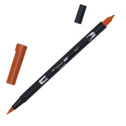 Pennarello Tombow ABT Dual Brush 947 Burnt Sienna - Conf da 6 pz.