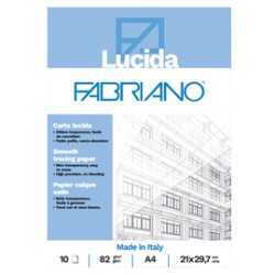 Blocco carta lucida A4 82gr 10fg Fabriano - Conf da 25 pz.