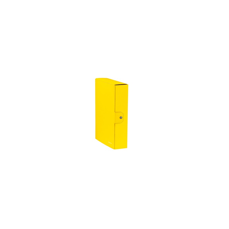 Scatola progetto WOW dorso 8cm giallo LEITZ - Conf da 5 pz.