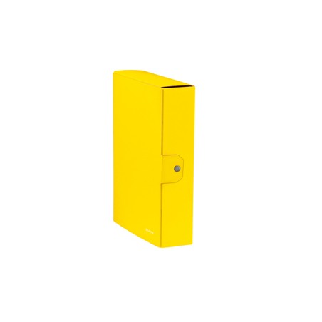 Scatola progetto WOW dorso 8cm giallo LEITZ - Conf da 5 pz.