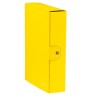 Scatola progetto WOW dorso 8cm giallo LEITZ - Conf da 5 pz.