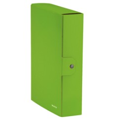 Scatola progetto WOW dorso 8cm verde lime LEITZ - Conf da 5 pz.