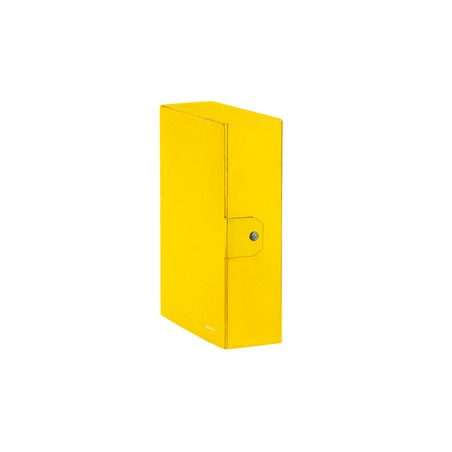 Scatola progetto WOW dorso 10cm giallo LEITZ - Conf da 5 pz.