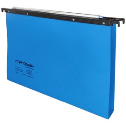 Cartella sospesa cassetto in PP 39,5/U-3cm BLU 500/395 CARTESIO PP - Conf da 25 pz.