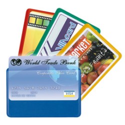 Busta PORTA CARD 1 COLOR 1 tasca col.ass. 5,8X8,7cm Sei rota - Conf da 100 pz.
