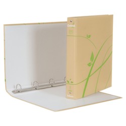 Raccoglitore a 4 anelli 30 avana f.to 22 x 30 cm Oxford Green Esselte - Conf da 12 pz.
