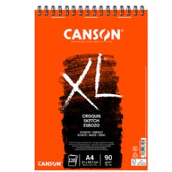 Album XL Croquis A4 90gr 120fg Canson - Conf da 5 pz.