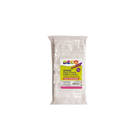 1 kg colla stick a bassa temperatura 10cm x diam. 11mm DECO