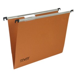 Cartella sospesa a cassetto 39/V arancio Silver Bertesi - Conf da 50 pz.