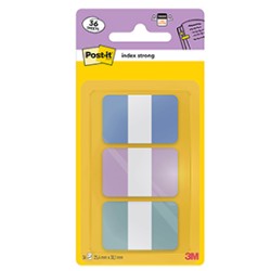 BLISTER 36 Post-it INDEX STRONG 686-3COAST 24,4x38,1mm colori pastello