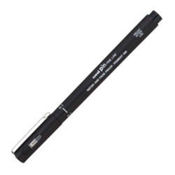 Pin fineliner nero punta 0.1mm Uni Mitsubishi - Conf da 12 pz.