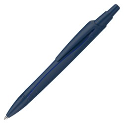 Penna a sfera a scatto Reco punta M blu Schneider - Conf da 20 pz.