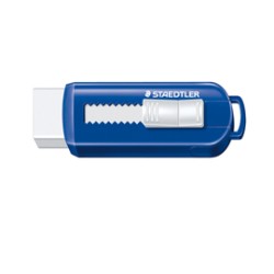 Gomma a scorrimento Staedtler eraser involucro blu - Conf da 12 pz.