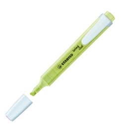 Evidenziatore SWING COOL pastel lime STABILO 275/133-8 - Conf da 10 pz.