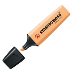 Evidenziatore Stabilo Boss pastel arancione papaya 70/125 - Conf da 10 pz.
