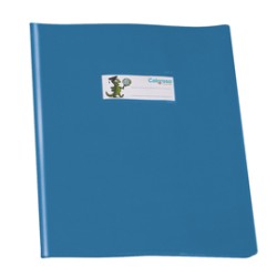 Coprimaxi PVC lucido coprente GreenLine 21x30cm c/alette blu RiPlast - Conf da 30 pz.