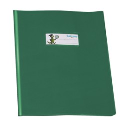 Coprimaxi PVC lucido coprente GreenLine 21x30cm c/alette verde RiPlast - Conf da 30 pz.