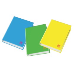 Raccoglitore 4 anelli 30mm 26X32cm colori ass. Fluo One Color Blasetti - Conf da 6 pz.