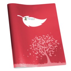Coprimaxi Colorosa Green 21x30cm c/tasche rosso RiPlast - Conf da 30 pz.
