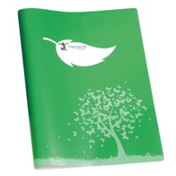 Coprimaxi Colorosa Green 21x30cm c/tasche verde RiPlast - Conf da 30 pz.
