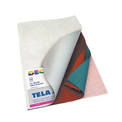 Conf. 10 pz juta naturale 20x30cm colori assortiti DECO