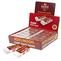 Conf. 20 gomma Flash in vinile bianco KOH-I-NOOR