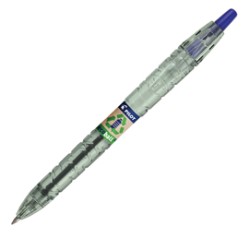 Penna a sfera scatto B2P Ecoball punta 1.0mm blu Pilot - Conf da 10 pz.