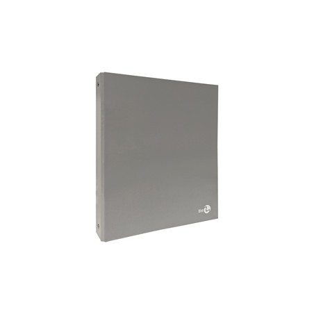 Raccoglitore a 4 anelli 30mm A4 grigio CHIARO BM - Conf da 5 pz.