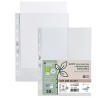 Conf 50 Buste forate in PP riciclato buccia medium 21x29,7cm GEA 100 Sei rota