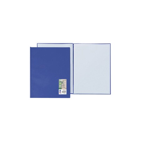 Portalistini Ermes in PP riciclato 40 buste blu Sei rota - Conf da 12 pz.