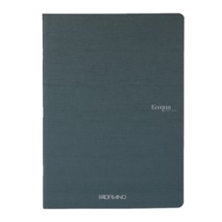 Maxiquaderno A4 38fg+2 90gr 1rigo Ecoqua original PM verde scuro Fabriano - Conf da 5 pz.