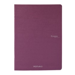 Maxiquaderno A4 38fg+2 90gr 1rigo Ecoqua original PM vino Fabriano - Conf da 5 pz.