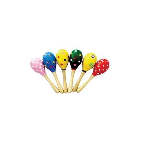Coppia di maracas in legno cf. 2pz CWR