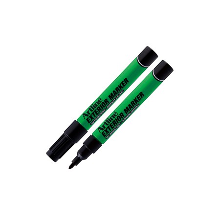 Marcatore permanente speciale per esterni artline punta 1,5mm tonda nero