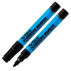 Marcatore permanente speciale per idraulica artline punta 1,5mm tonda nero