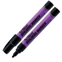 Marcatore permanente speciale per edilizia p. tonda 2,3mm nero artline