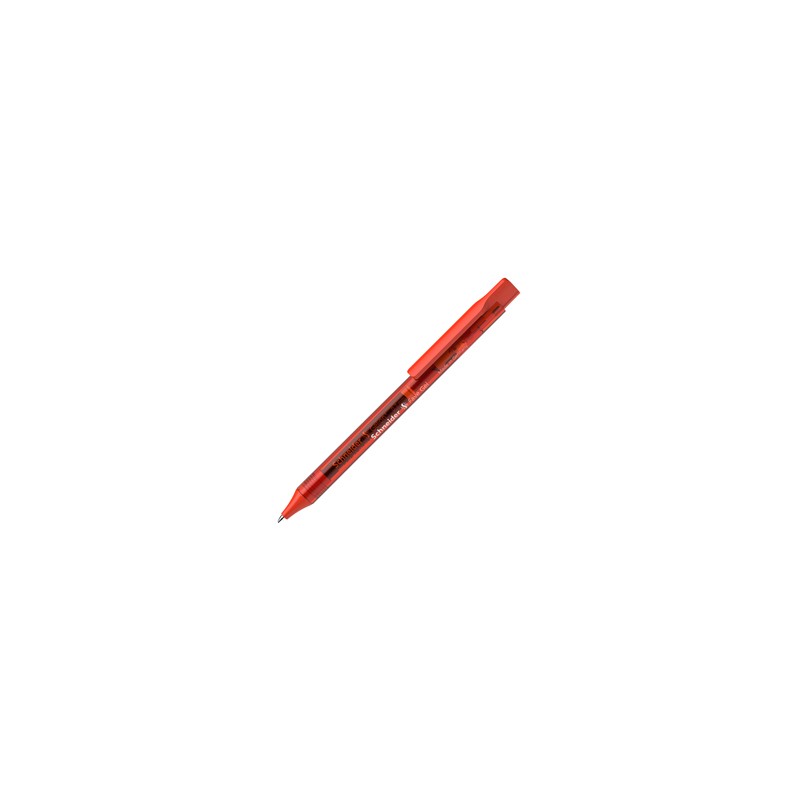 Penna gel a scatto Fave punta 0.7mm rosso Schneider - Conf da 20 pz.