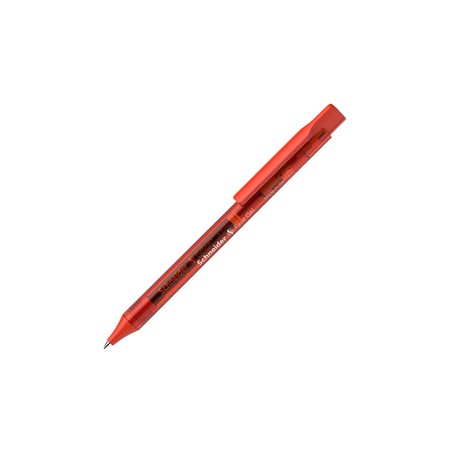 Penna gel a scatto Fave punta 0.7mm rosso Schneider - Conf da 20 pz.