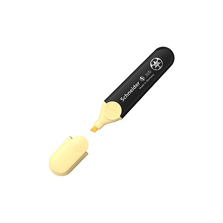 Evidenziatore JOB PPL 1-5mm giallo pastello Schneider - Conf da 10 pz.