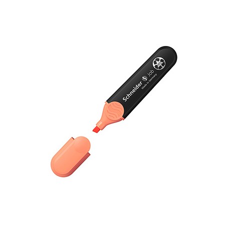 Evidenziatore JOB PPL 1-5mm arancio pastello Schneider - Conf da 10 pz.