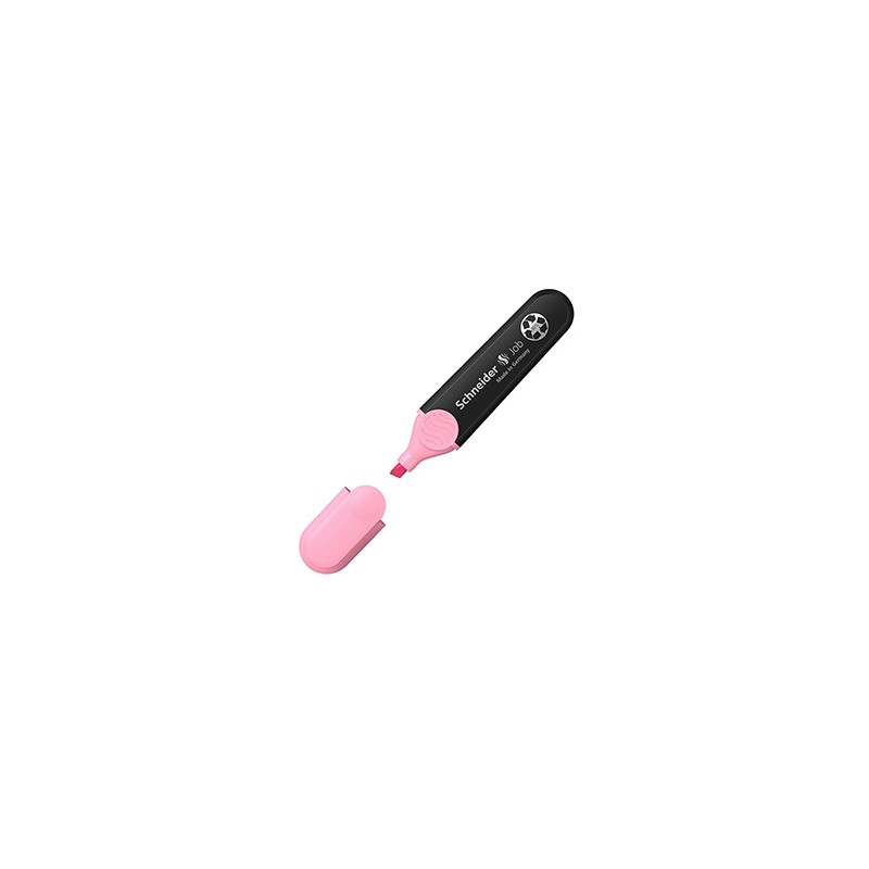 Evidenziatore JOB PPL 1-5mm rosa pastello Schneider - Conf da 10 pz.