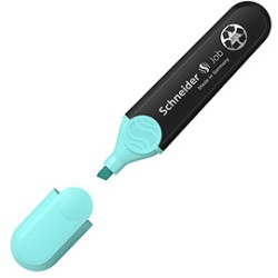 Evidenziatore JOB PPL 1-5mm azzurro pastello Schneider - Conf da 10 pz.