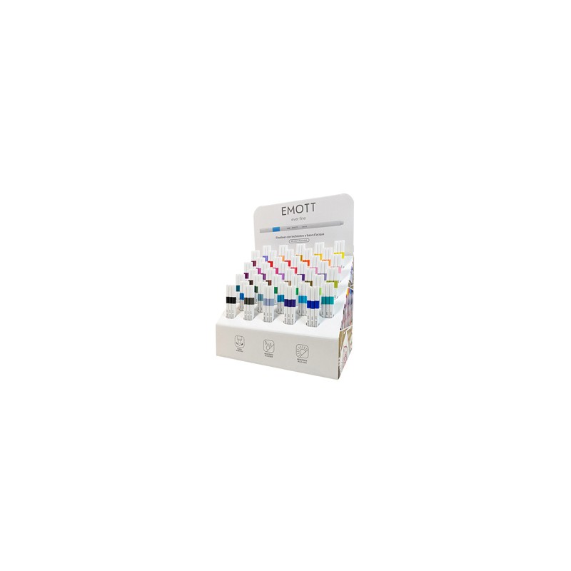 Expo 120 fineliner Emott 0.4mm colori assortiti Uni Mitsubishi