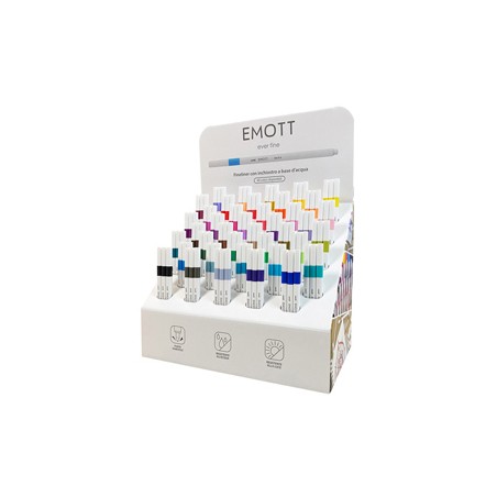Expo 120 fineliner Emott 0.4mm colori assortiti Uni Mitsubishi