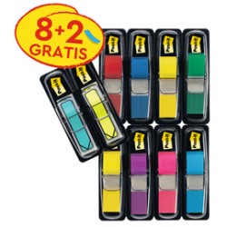 Value pack 8 Segnapagina Post-it Index piccolo +  2 Index Freccia colori assorti
