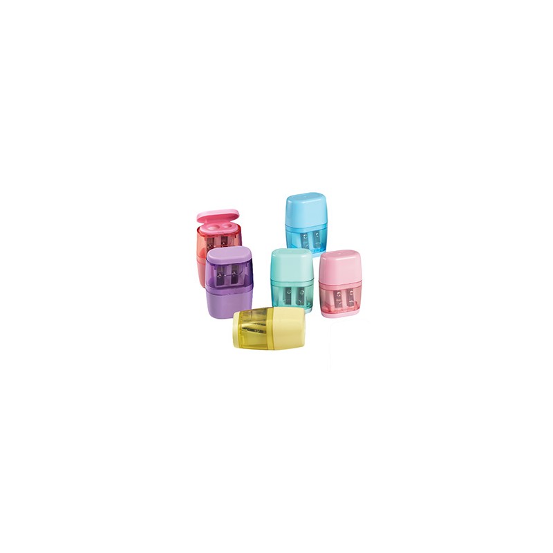 Display 18 temperini 2 fori c/serbatoio colori ass. Colorosa Pastel RiPlast